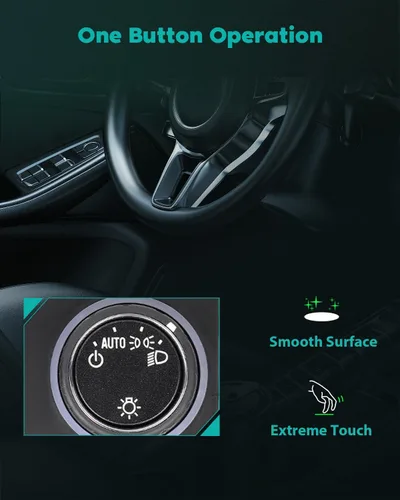 Vista 7 de SCITOO Interruptor de atenuación de faros delanteros 23187807 84154111 para Chevrolet Silverado 15002015-2017 para Chevrolet Suburban2015-2017