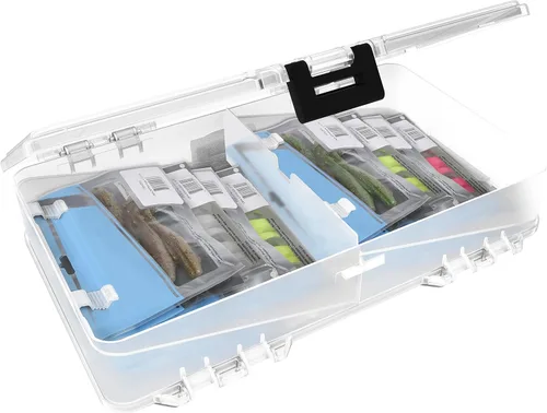 Vista 5 de Plano ProLatch 3700 StowAway - Paquete de 4 cajas de aparejos y Plano Worm Stowaway 3700