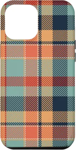 Vista 25 de Scottish Tartan Plaid Case Scotland Orange Navy Blue Pattern Case for iPhone 17