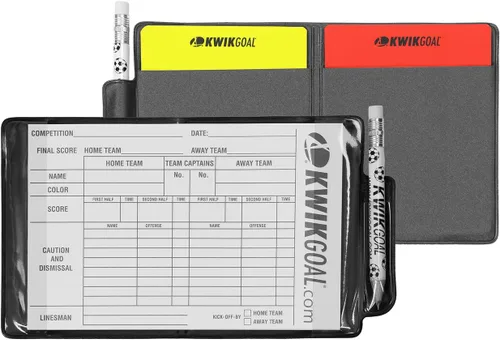 Vista 2 de Kwik Goal Cartera de árbitro, color negro, Negro -, Kwik Goal Cartera de árbitro