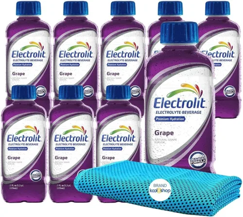 Vista 14 de Electrolit KOOL8SHOP Infinite Deals - Paquete variado de sabores que pueden variar bebidas de hidratación con electrolitos, botellas de plástico