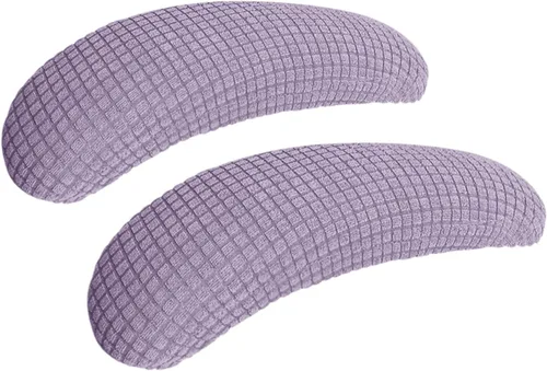 Vista 48 de Forcheer - Fundas elásticas para reposabrazos de silla de oficina, resistentes al agua, de Spandex y Jacquard, para sillas de oficina y computadora