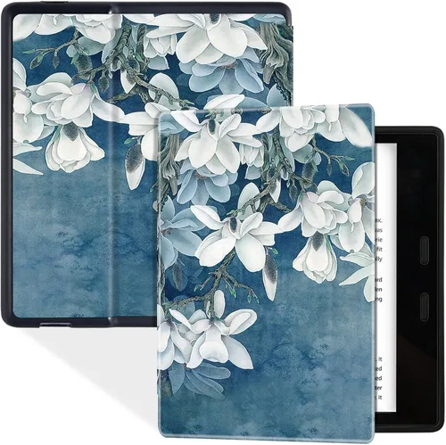 Vista 11 de BOZHUORUI Funda suave para Kindle Oasis (10ª generación, lanzamiento 2019 y 9ª generación, versión 2017) – Funda protectora delgada y ligera