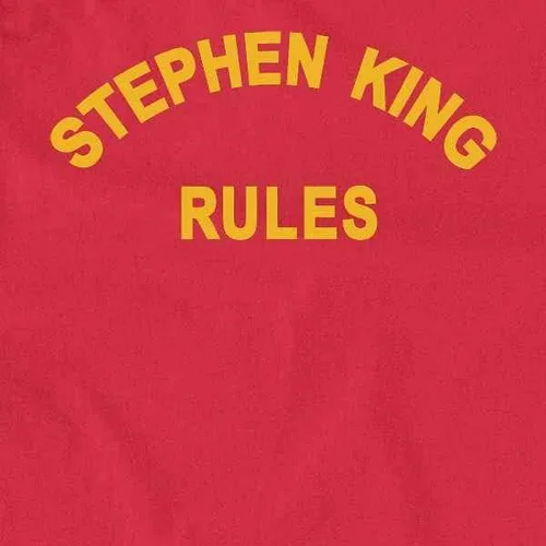 Vista 3 de Stephen King - Camiseta divertida y impresionante para hombre, camiseta con estampado de Best King Ever