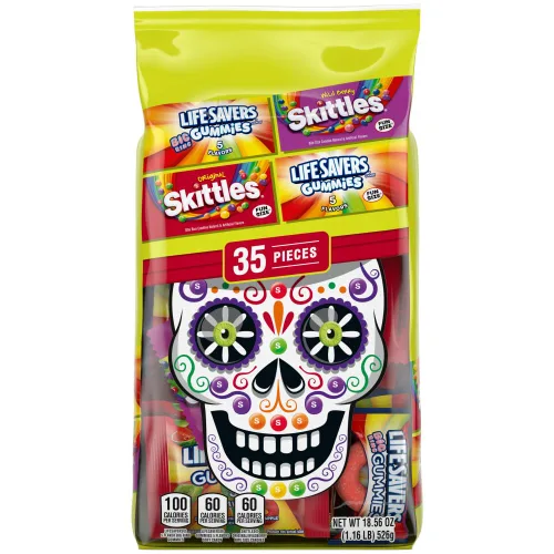 Vista 11 de SKITTLES Original & Wild Berry, Starburst Original & FaveReds - Caramelos masticables de tamaño divertido, variedad surtida, dulces a granel