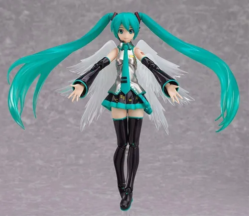 Vista 5 de Hatsune Miku de Good Smile: figura de acción Figma 2.0