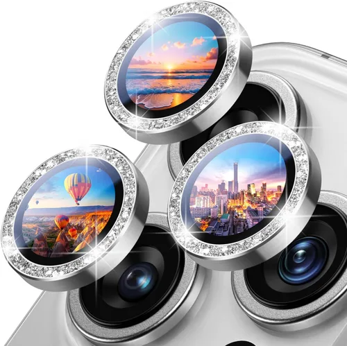 Vista 55 de Uyiton Protector de lente de cámara para Samsung Galaxy Z Fold 7 - Cubierta de pantalla trasera de vidrio templado de grado militar