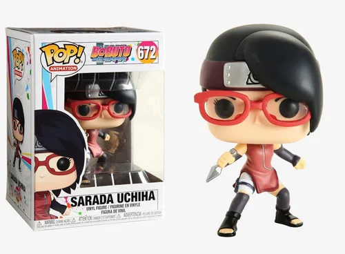 Vista 9 de POP Boruto: Naruto The Next Generation - Figura de vinilo de Sarada Uchiha Funko (con funda protectora de caja compatible), multicolor, 3.75 pulgadas
