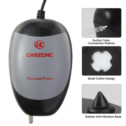 Vista 6 de Bomba de filtración de vacío de laboratorio, kit de aparato de filtro de laboratorio de bomba de vacío para filtración rápida de líquidos