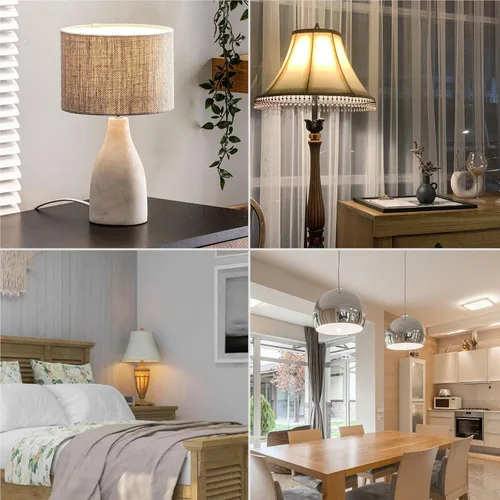 Vista 8 de DiCUNO Reemplazo de enchufe de lámpara E26 con certificación UL, perilla del interruptor de giro para encendido/apagado, enchufe de luz de base