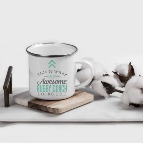 Vista 50 de Andaz Press 11oz. Stainless Steel Campfire Coffee Mug Gift, This is What an Awesome Mentor Looks Like, 1-Pack, Birthday Gift Ideas Coworker Him Her