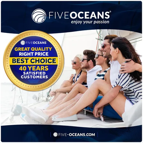 Vista 8 de Five Oceans FO2631 - Lámpara de techo LED tipo domo, 3-3/4 pulgadas, redonda, blanca cálida, 12 V, impermeable IP65, luces interiores