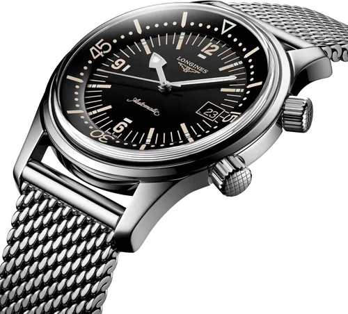 Vista 2 de Longines Legend Diver reloj automático para hombre L3.774.4.50.6, Buzo