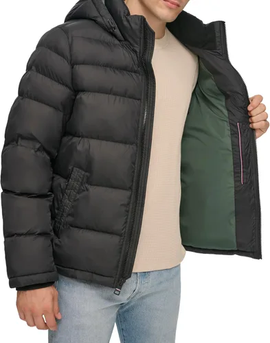 Vista 5 de Tommy Hilfiger - Chaqueta acolchada con capucha para hombre