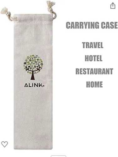 Vista 7 de ALINK Paquete de 8 pajitas de acero inoxidable, 10.5 pulgadas de largo, reutilizables, de repuesto, para vasos Yeti de 20 30 onzas, RTIC, Tervis