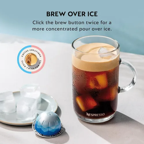 Vista 5 de Nespresso Vertuo Cafetera y Máquina de Espresso por Breville, Negro