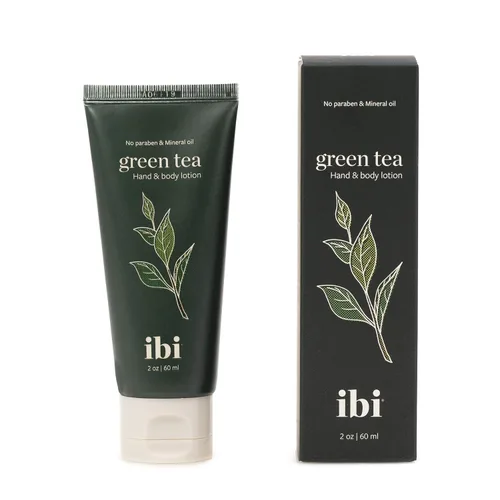 IBI Crema de manos hidratante ultra hidratante para piel seca y sensible, tubo de té verde de 2.02 onzas (2.0 fl oz, 1 unidad)