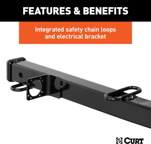 Vista 6 de Curt 45048 Adaptador de enganche para remolque