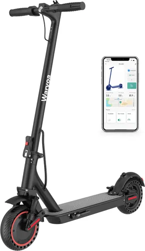 Electric Scooter for Adults, 350W/500W Motor Up to 22 MPH 15-31 Miles Range, 8.5"/10" Tires Folding E Scooter with Dual Brakes