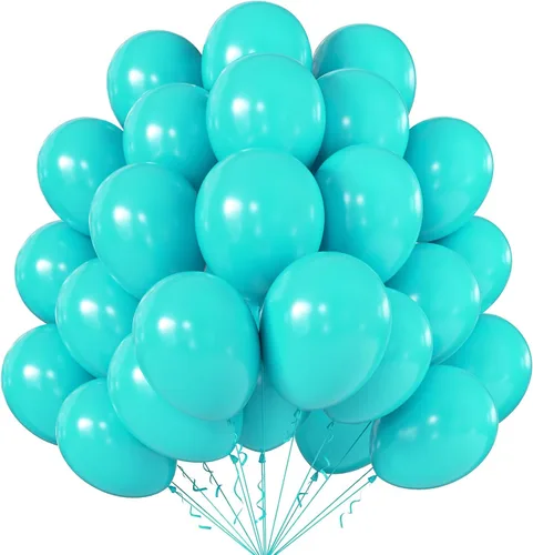 Vista 26 de KALOR Globos negros de 12 pulgadas, 0.11 oz/100 globos gruesos, globos de látex mate para fiestas de cumpleaños, decoraciones de boda, despedida