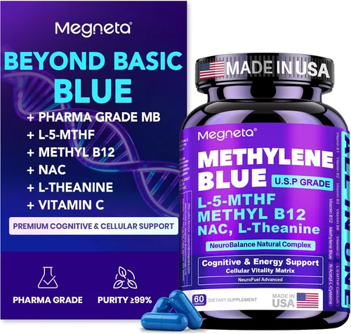 Cápsulas de grado farmacéutico azul de metileno para humanos