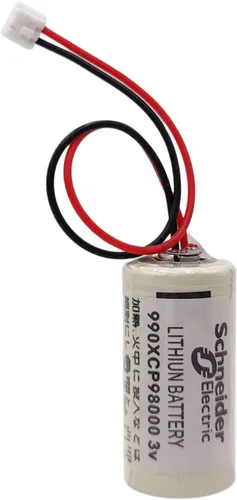 Vista 6 de ARraese - Batería de litio de reserva de repuesto de 3 V 1800 mAh para Schneider Modicon 990XCP98000 PLC batería