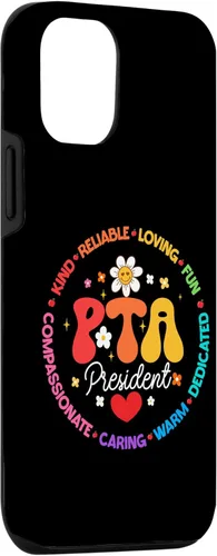 Vista 3 de iPhone 15 Parents Teacher Association Team Supporter PTA President Case