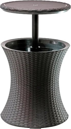 Hielera de ratán Keter Pacific Cool Bar, marrón, (Harvest Brown)