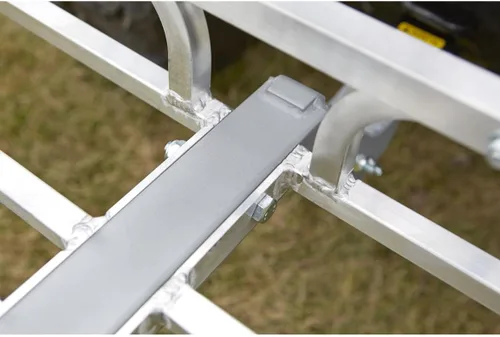 Vista 4 de Guide Gear Remolque Utilitario Pequeño para ATV UTV, Portaequipajes de Carga con Enganche, para Acampada en Camiones, de Aluminio