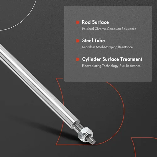 Vista 5 de A-Premium Amortiguador de suspensión trasera compatible con Mazda 3 2004-2009, 5 2006-2010/2012-2015, juego de 2 piezas