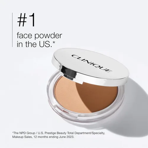 Vista 3 de Clinique Stay-Matte Sheer Pressed Powder For Oily Skin Types Sheer Coverage + Matte Finish Minimizes Shine