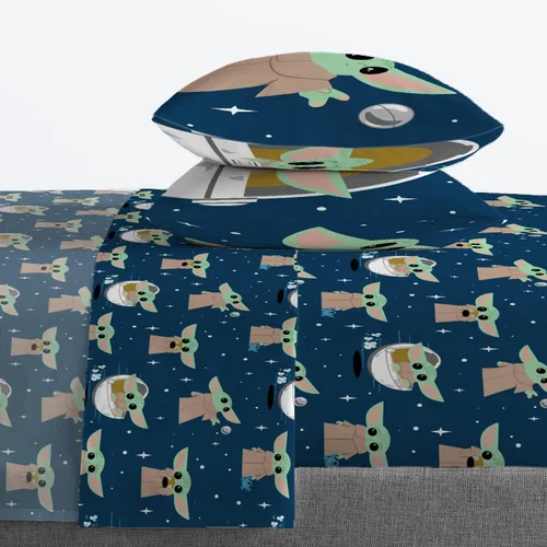Vista 7 de Jay Franco Juego de sábanas para niños con sábanas bajeras, planas y funda de almohada, ropa de cama ultrasuave con funda de almohada