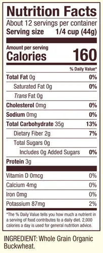 Vista 3 de Bob's Red Mill CEREAL BKWHT CRMY ORG HOT, 18 onzas, paquete de 4