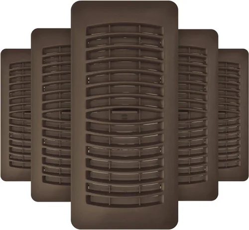 Vista 10 de Imperial Manufacturing RG1471 - Registro de piso de plástico con persiana