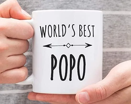 Coffee Mug Worlds Popo Mug, Worlds Popo, Fathers Day Present, Popo Mug, Present for Popo, Daddy Mug, Popo Coffee Mug, Popo Present Idea Lrlr0z
