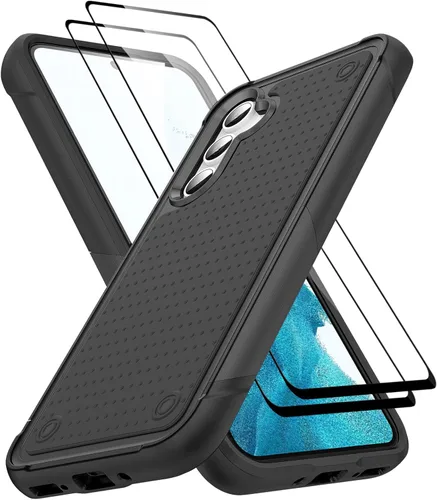 Vista 23 de Jeylly Funda para Samsung Galaxy A23, Galaxy A13 4G/5G/A23 5G/A04/A04s Funda de absorción de golpes híbrida TPU antiarañazos resistente cubierta