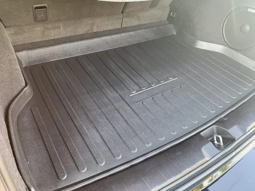Vista 4 de Forro de carga – Tapete de maletero para Acura RDX 2013-2018 – Alfombrillas de maletero resistentes a la intemperie para automóviles con borde