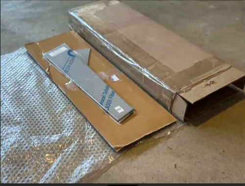 Vista 4 de Juego de cubiertas exteriores de acero inoxidable para postes de pilar compatible con Chrysler Pacifica Minivan de 5 puertas 2021 2022 2023 2024