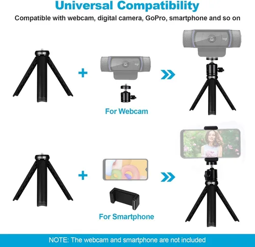 Vista 7 de NexiGo Kits de cámara web de enfoque automático 1080P, cámara web USB N680 FHD con control de software y cubierta de privacidad, iluminación