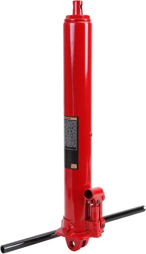 BIG RED T30306 Torin - Gato hidráulico de larga palanca con bomba de pistón único y base de clevis (Compatible con: grúas de garaje/taller,