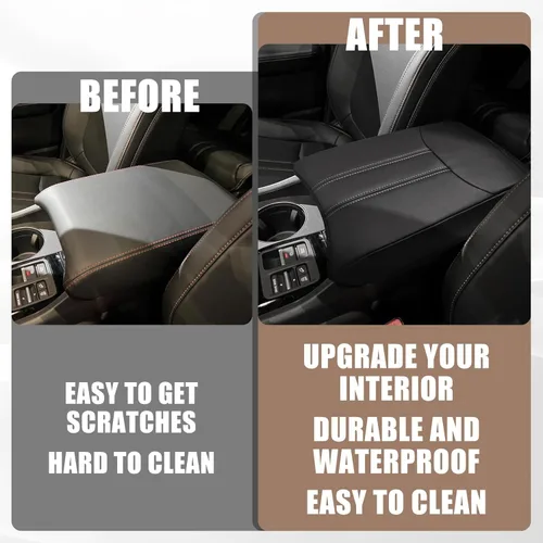 Vista 3 de Muslogy Funda para reposabrazos de consola central para Honda Pilot 2023-2026, Ridgeline/Passport 2024-2026, accesorios de pasaporte, almohadilla