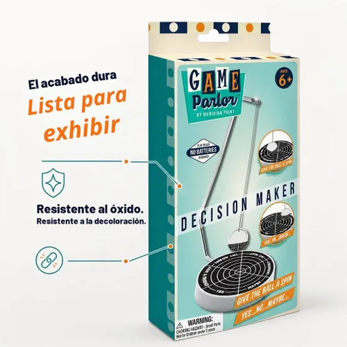 Vista 9 de Perfect Life Ideas Bola magnética para tomar decisiones, péndulo oscilante