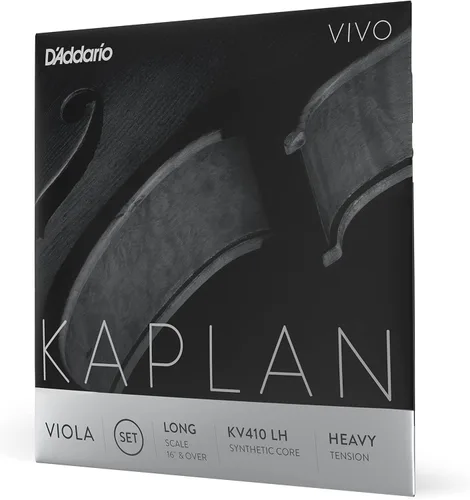 Vista 8 de D'Addario Kaplan Vivo - Cuerda de viola individual A - KV411 LM - Cuerdas de viola - Escala larga, tensión media