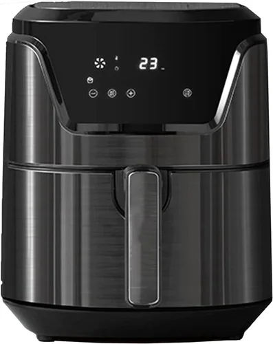 Freidora de aire 4.5L Freidoras de aire Horno Easy One Touch Pantalla con precalentamiento Retraso Inicio Airfryer 1500W para freír aire asado