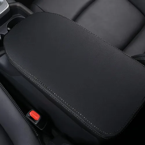 Vista 6 de HORRY Funda para reposabrazos de consola central adecuada para Toyota RAV4 2019-2023, RAV4 Hybrid 2020-2023, RAV4 Prime 2021-2023 de cuero