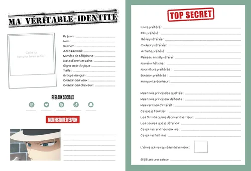 Vista 3 de Ton carnet Spy x Family - Carnet à remplir