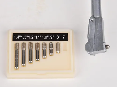 Vista 6 de Fowler 52-646-100-0, Juego de calibradores de orificio de dial con rango de medición de 0.7-1.5 pulgadas
