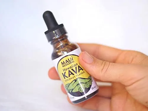 Vista 3 de Extracto de raíz de kava 1oz con sabor a coco