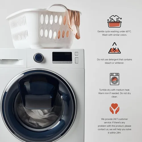 Vista 9 de Simple&Opulence Juego de funda de edredón de lino francés de 88 x 92 pulgadas, 5 piezas (1 funda de edredón, 4 fundas de almohada), mezcla de lino