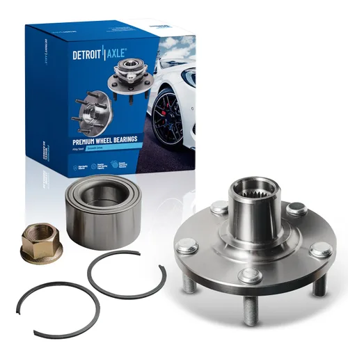 Vista 62 de Detroit Axle - Buje de cojinete de rueda trasera para Chevrolet Camaro 2010-2016 2011 2012 2013 2014 2015 Reemplazo del conjunto de cojinete